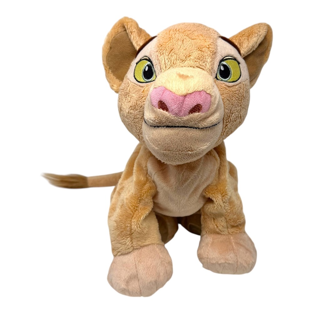 Disney Store Lion King Nala Plush Stuffed Animal Tan Lion Cub 9 inch